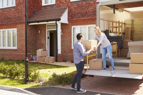 Commercial removals support for an office relocation in Finchley