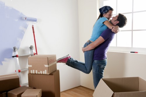 Moving van and team for home removals in Finchley
