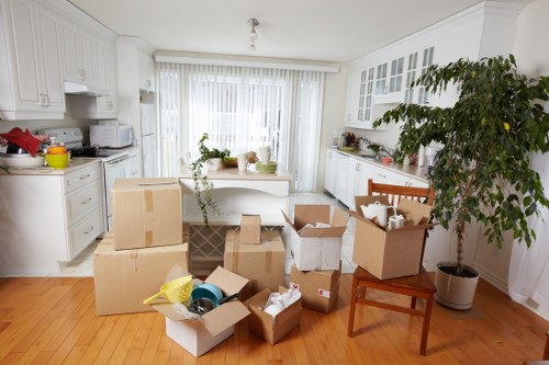 Loading furniture for a Finchley house or flat move