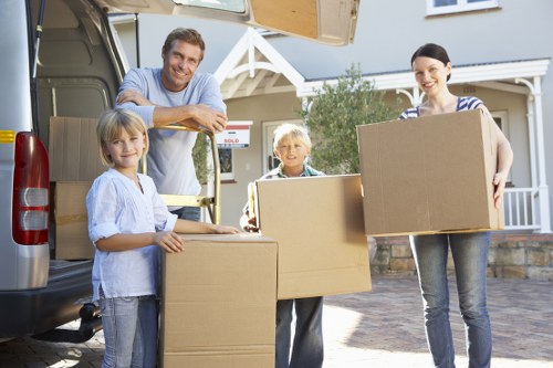 Local moving van for small office and home relocations in Finchley