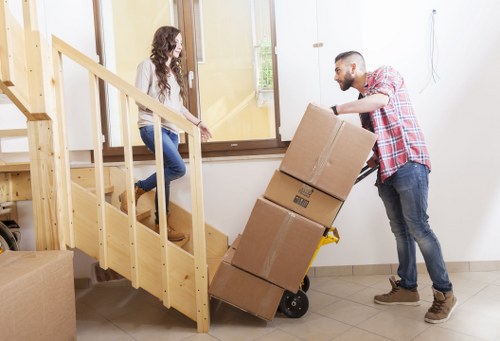 Finchley man and van service helping with loading boxes and household items