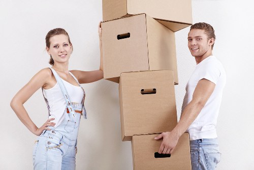 Careful packing and loading service for a Finchley move