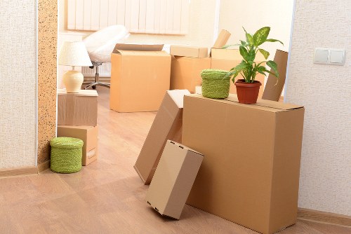 Careful furniture handling during a local house move