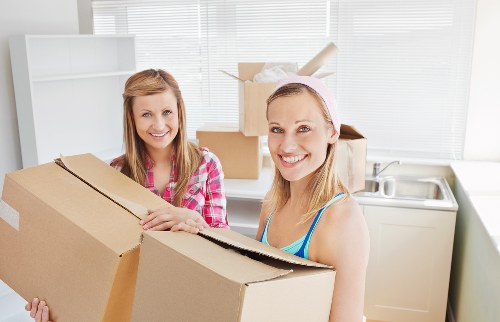 Packing and loading items for a local Finchley removals service