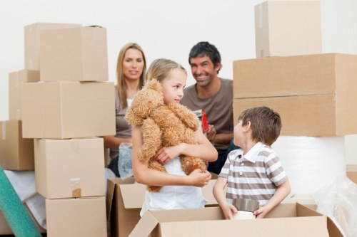 Unpacking service helping a Finchley property settle in quickly